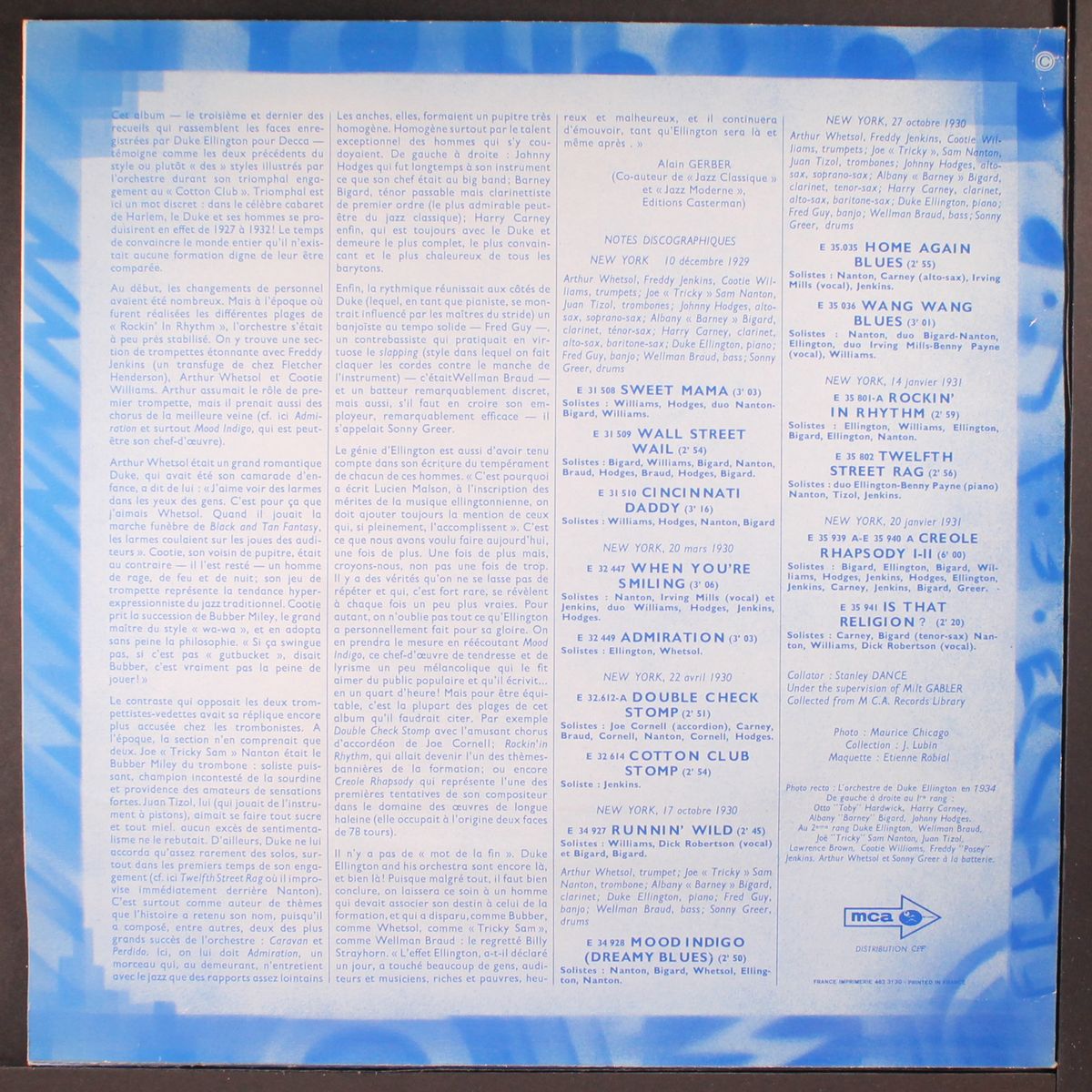 rockin' in rhythm, vol. 3 (1929-1931) by DUKE ELLINGTON