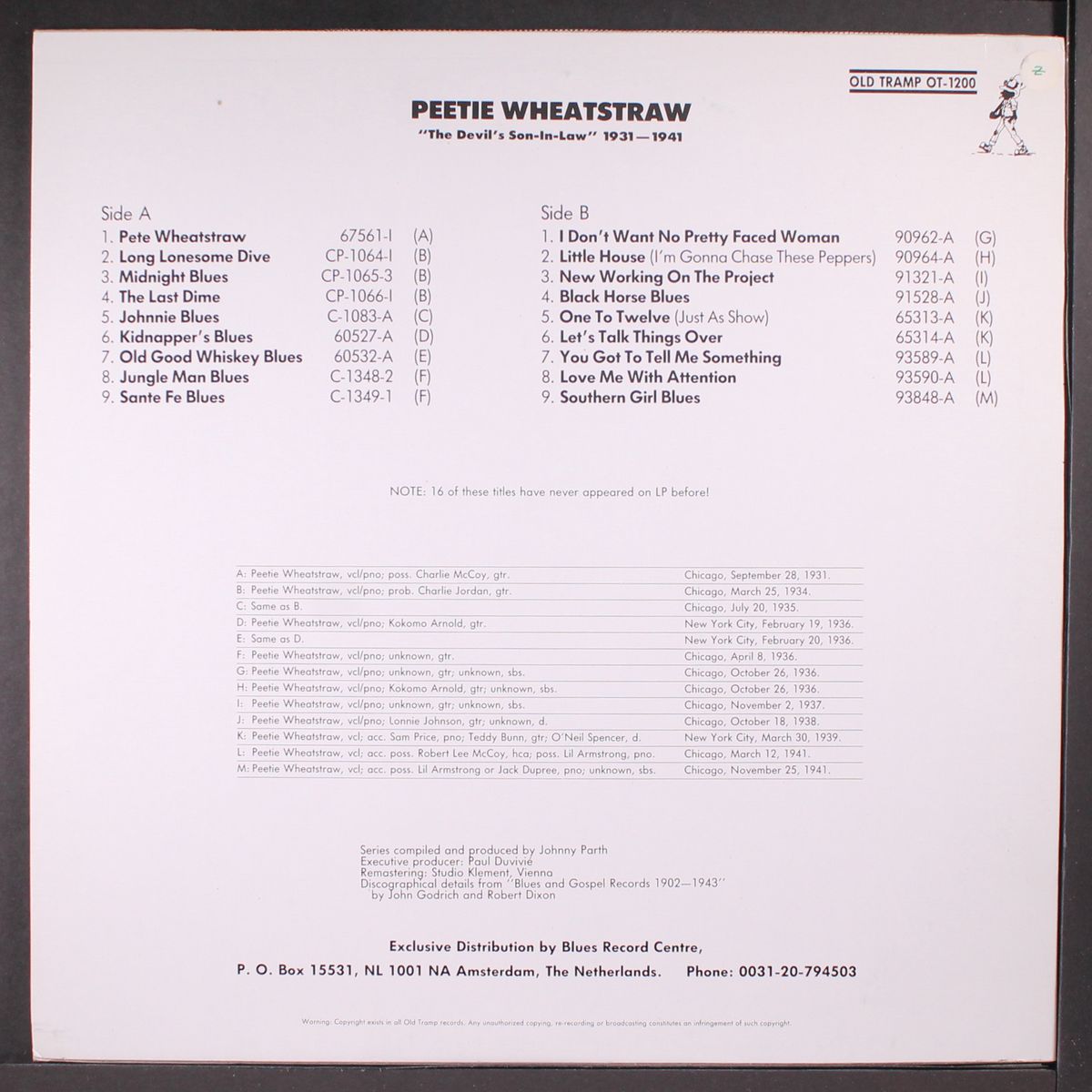 1931-41 by PEETIE WHEATSTRAW