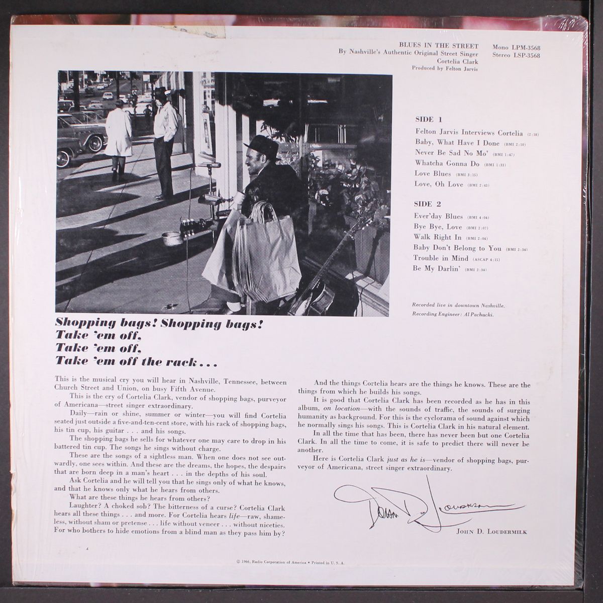 blues in the street by CORTELIA CLARK
