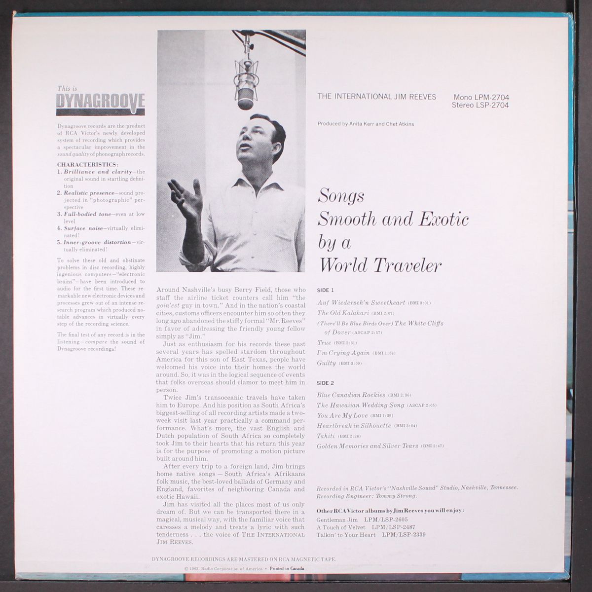 the international by JIM REEVES