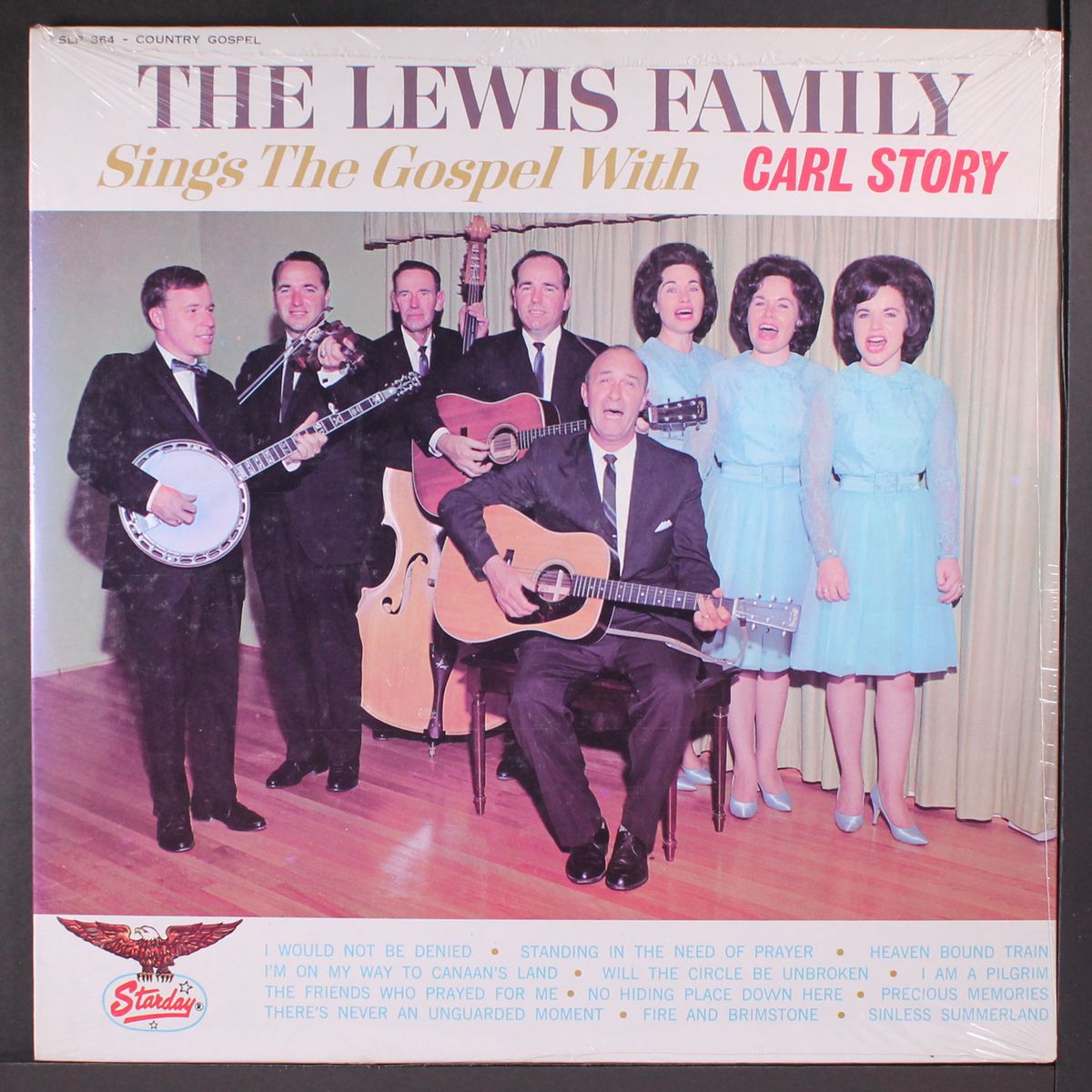 sings gospel with carl story by LEWIS FAMILY