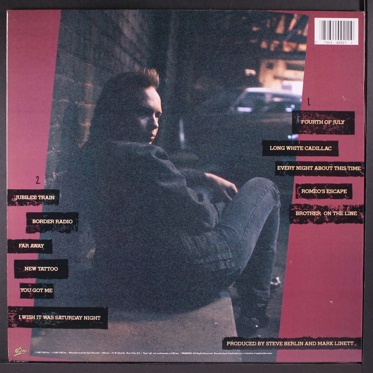 romeo's escape by DAVE ALVIN