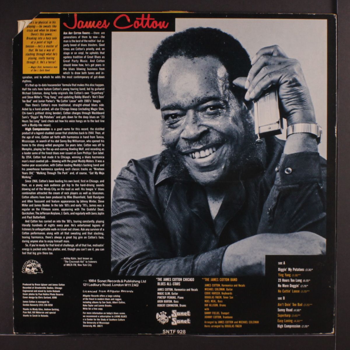 high compression by JAMES COTTON