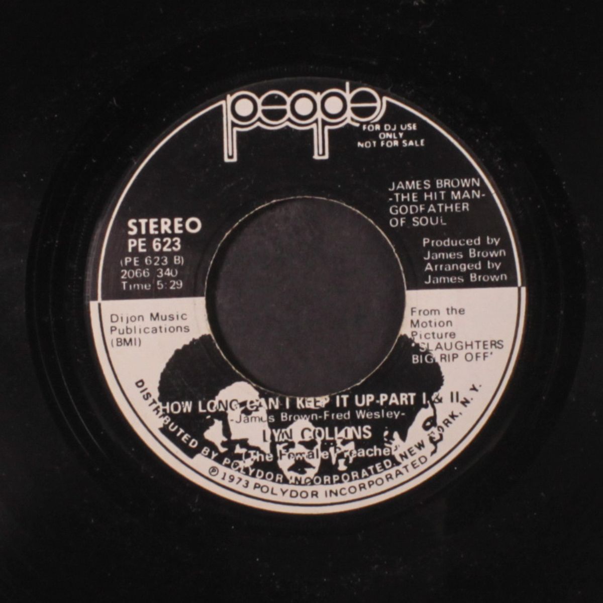how long can i keep it up / part ii by LYN COLLINS