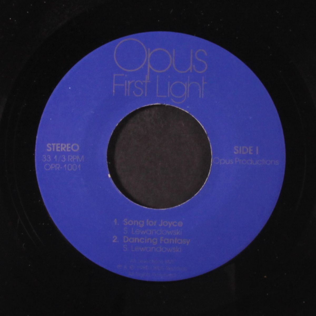 song for joyce / dancing fantasy / laura's tune by FIRST LIGHT