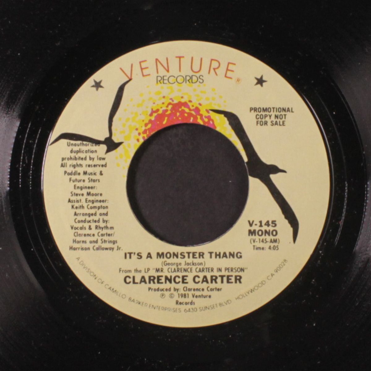 it's a monster thang / mono by CLARENCE CARTER