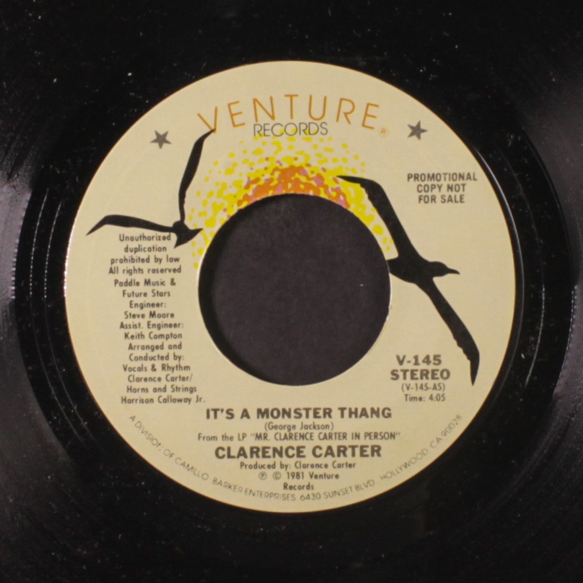 it's a monster thang / mono by CLARENCE CARTER