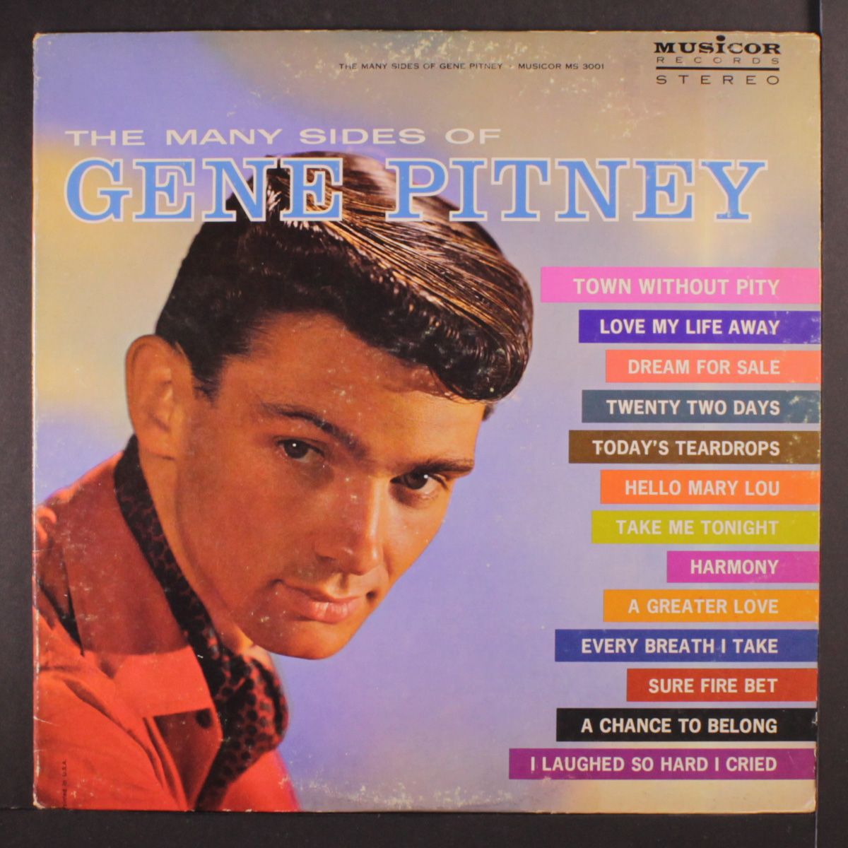 the many sides of by GENE PITNEY