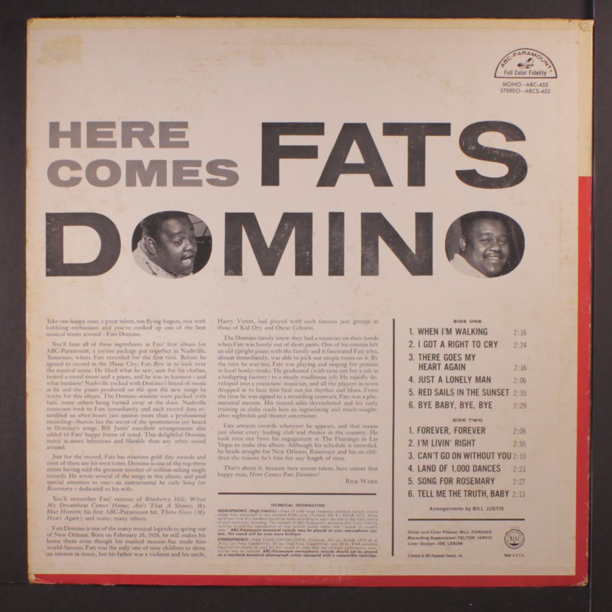 here comes... by FATS DOMINO