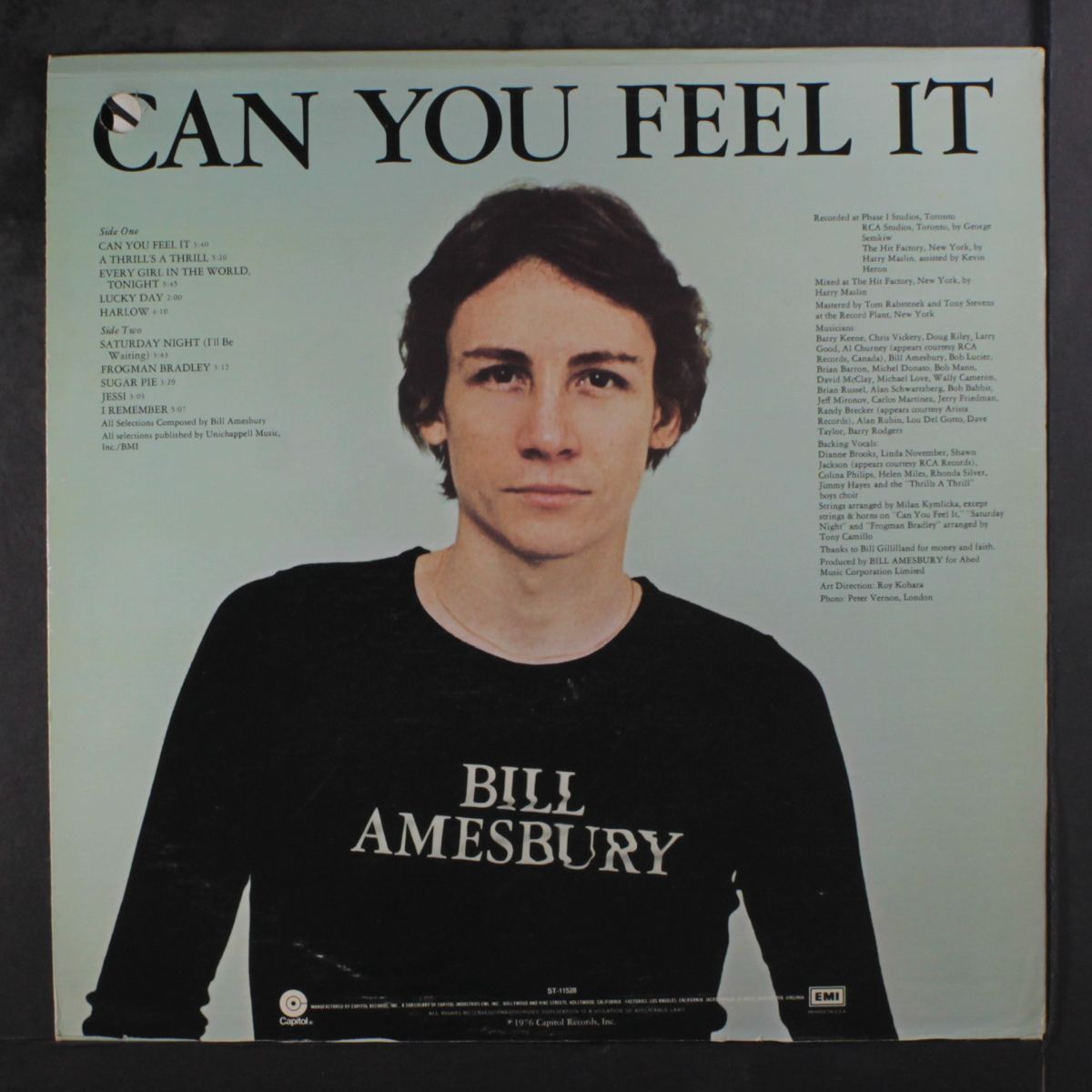 can you feel it by BILL AMESBURY