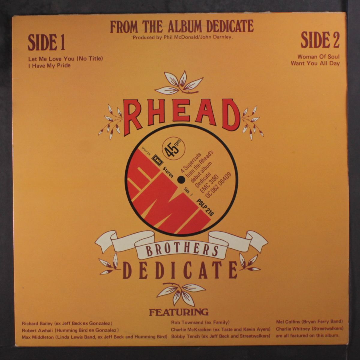 supercuts from dedicate by RHEAD BROTHERS