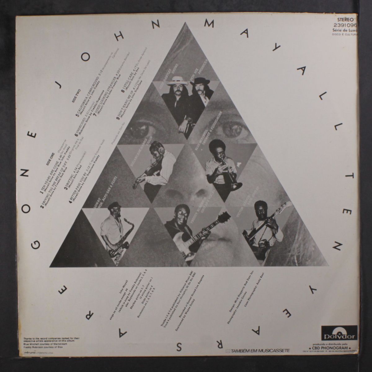 ten years are gone by JOHN MAYAL
