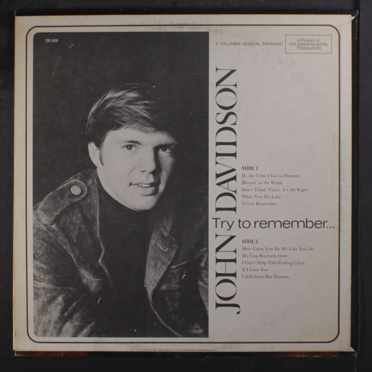 try to remember by JOHN DAVIDSON