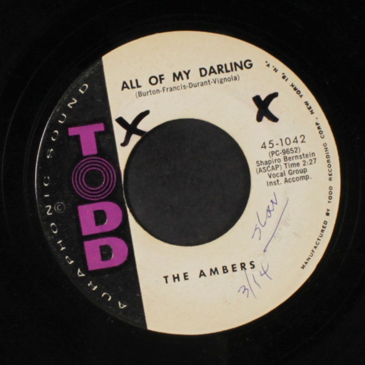 all of my darling / so glad by AMBERS