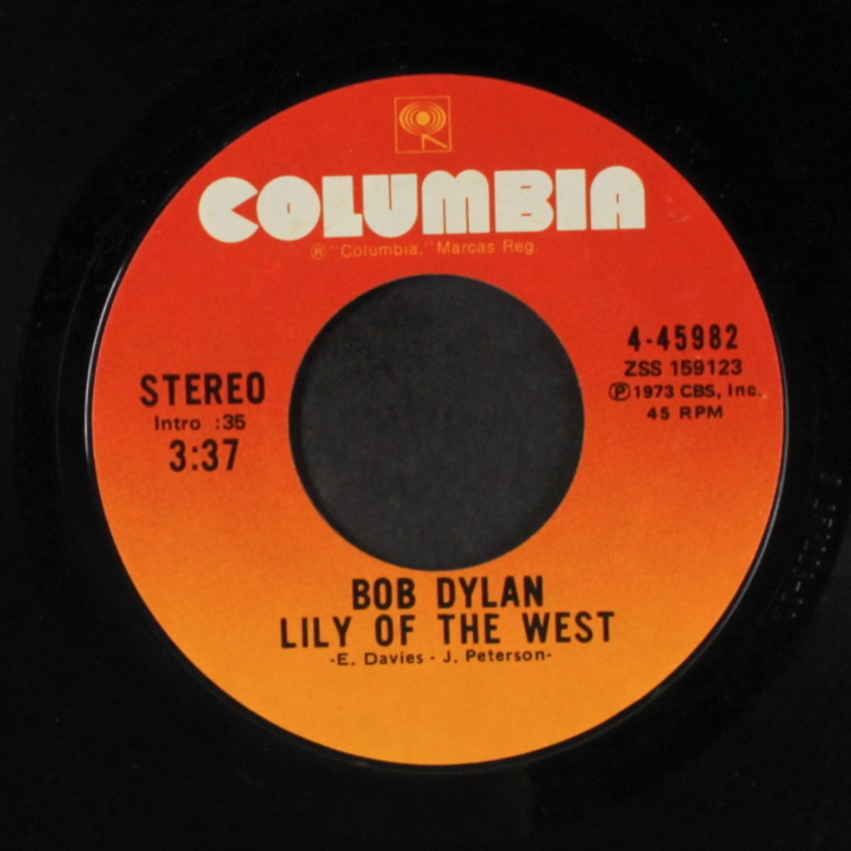 a fool such as i / lily of the west by BOB DYLAN