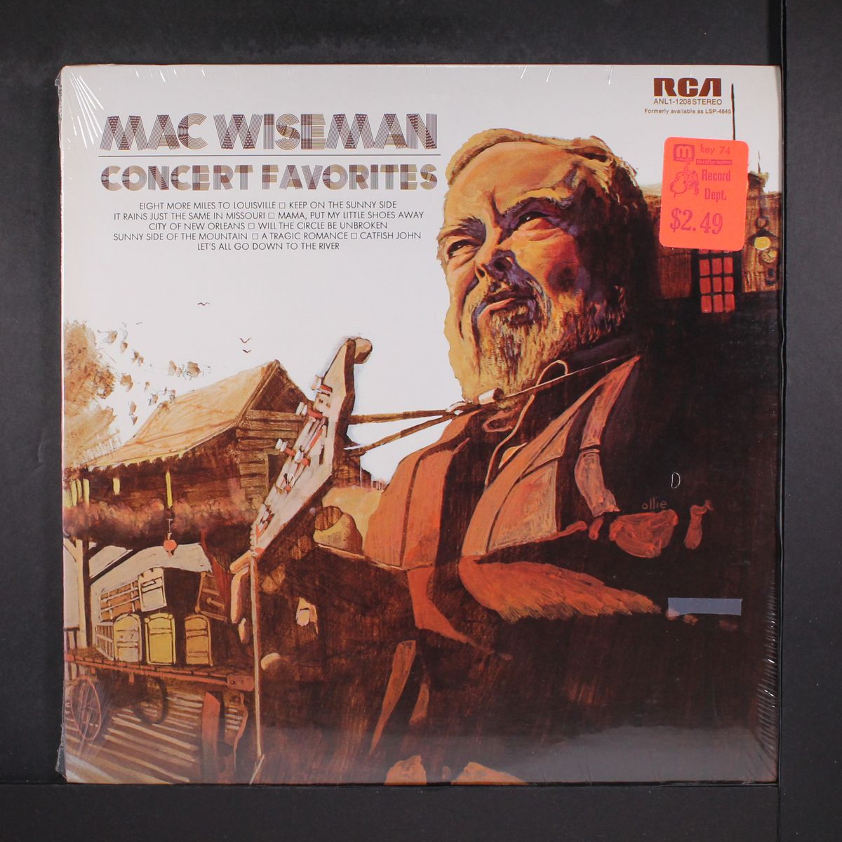concert favorites by MAC WISEMAN