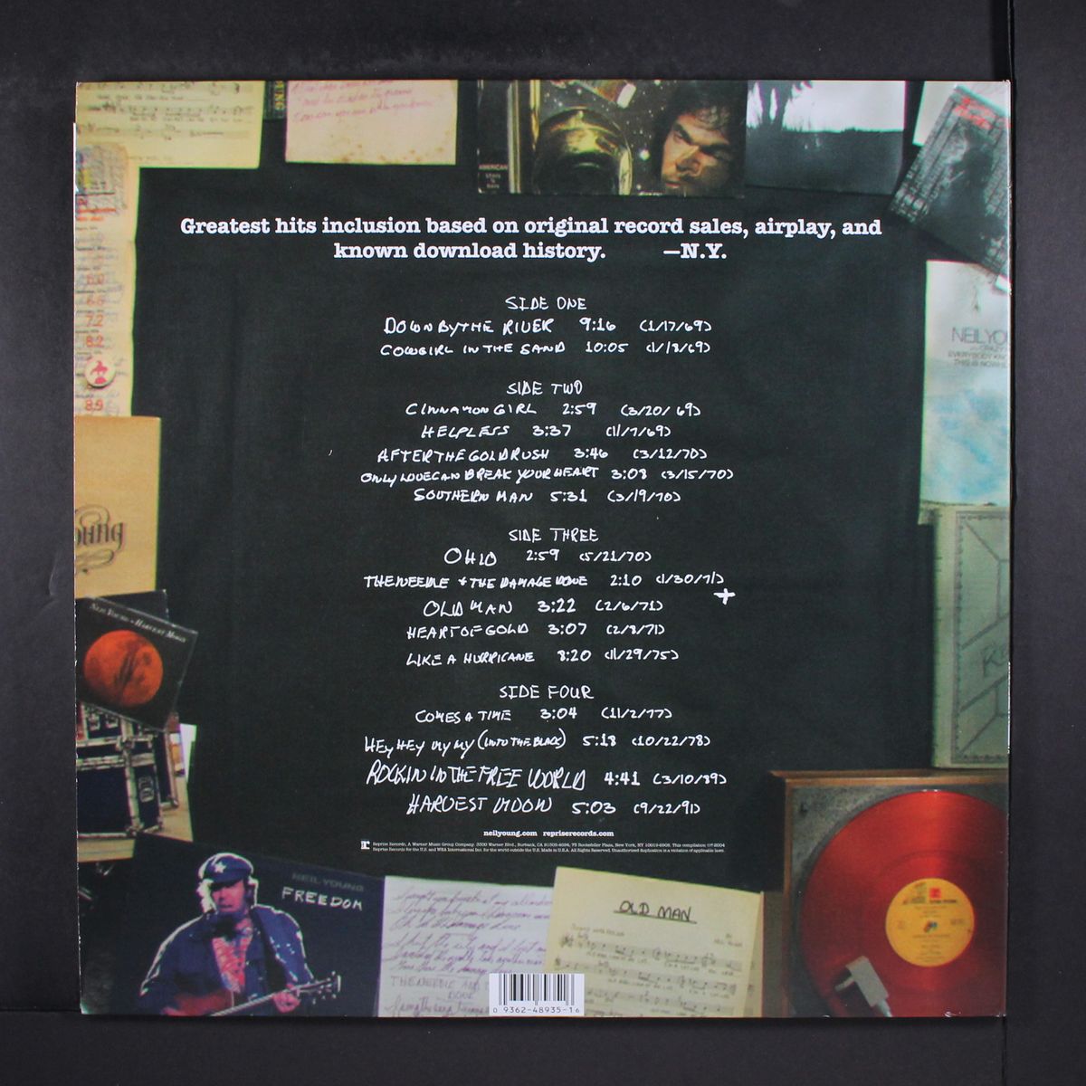 greatest hits by NEIL YOUNG