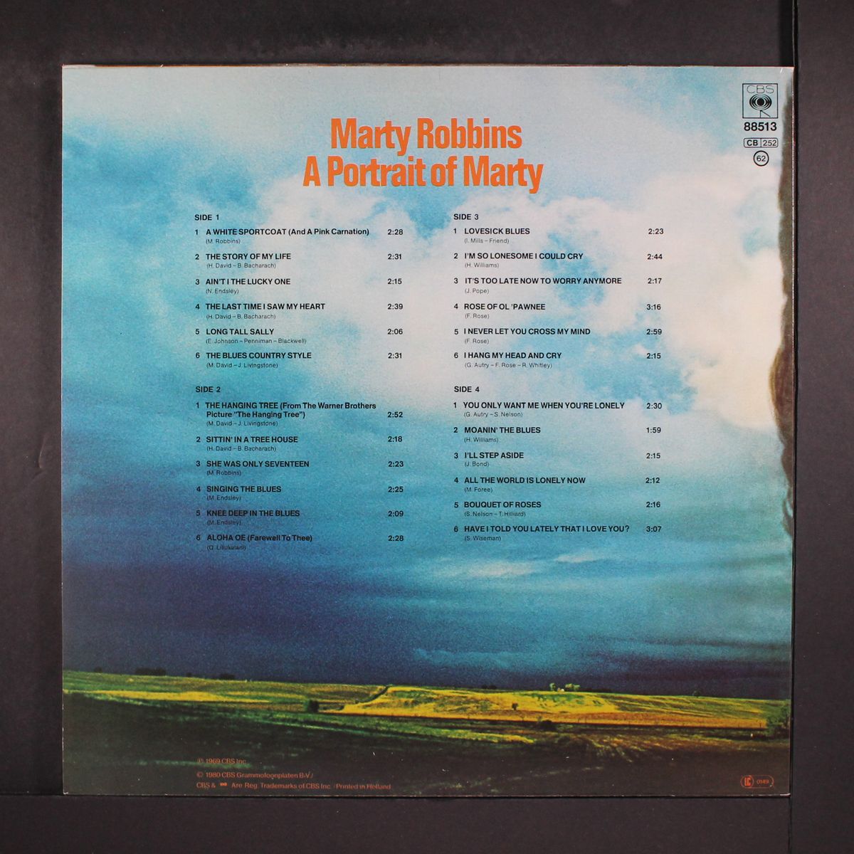 a portrait of by MARTY ROBBINS