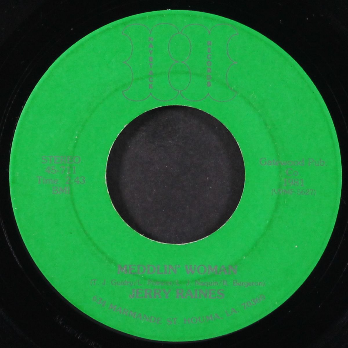 world of misery / meddlin' woman by JERRY RAINES
