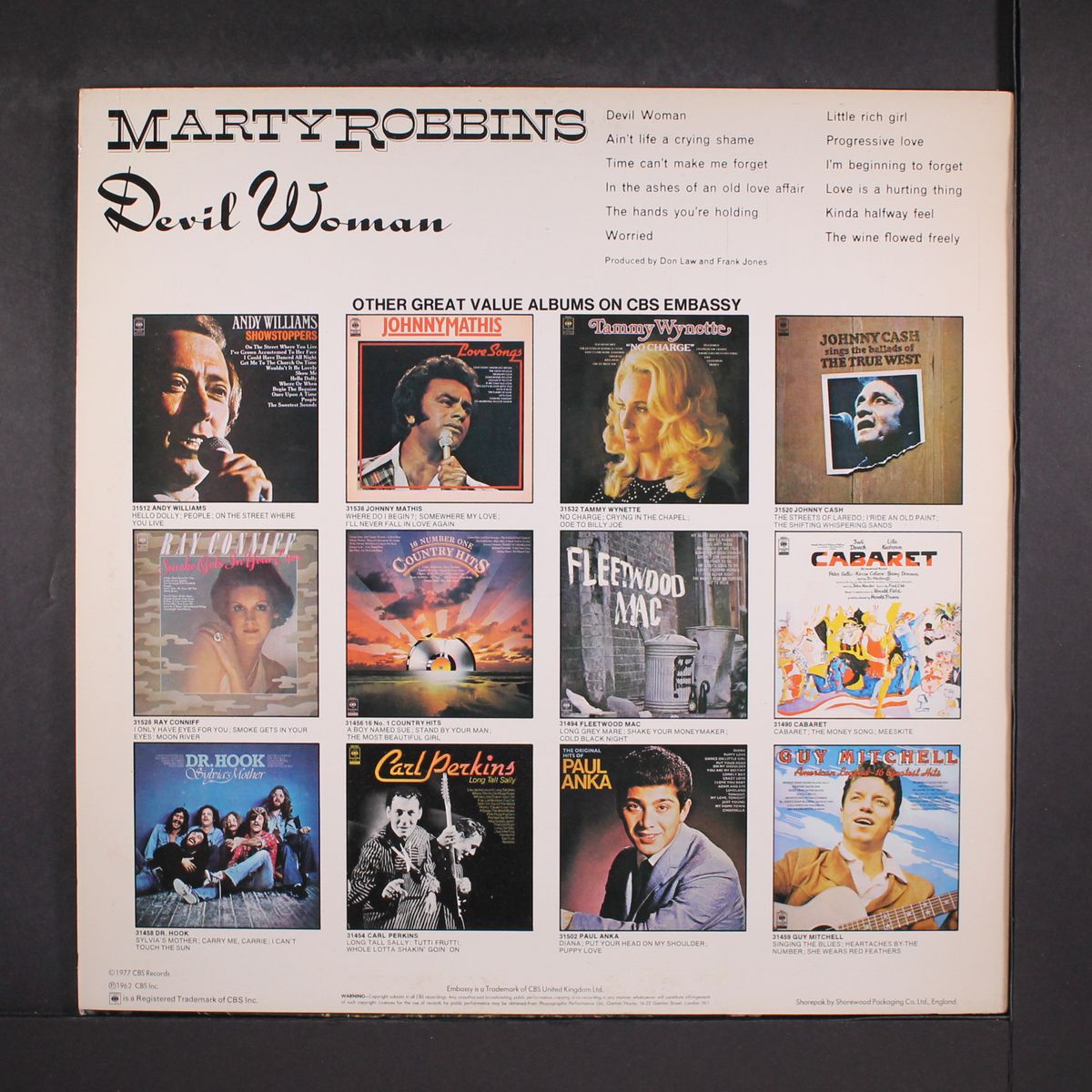 devil woman by MARTY ROBBINS