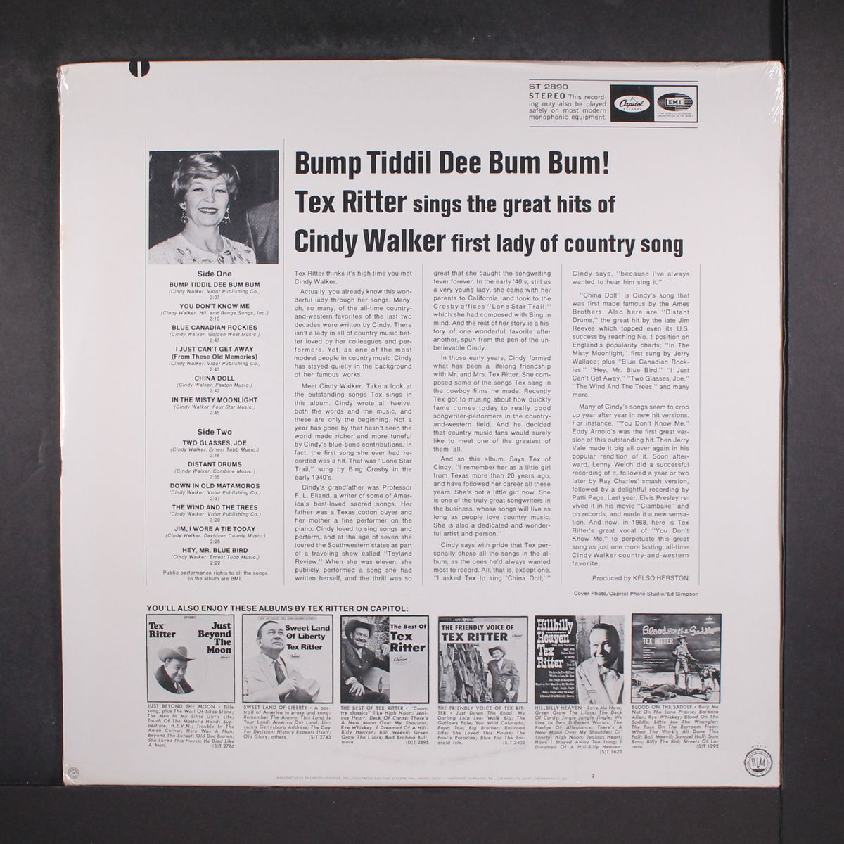 bump tiddil dee bum bum by TEX RITTER