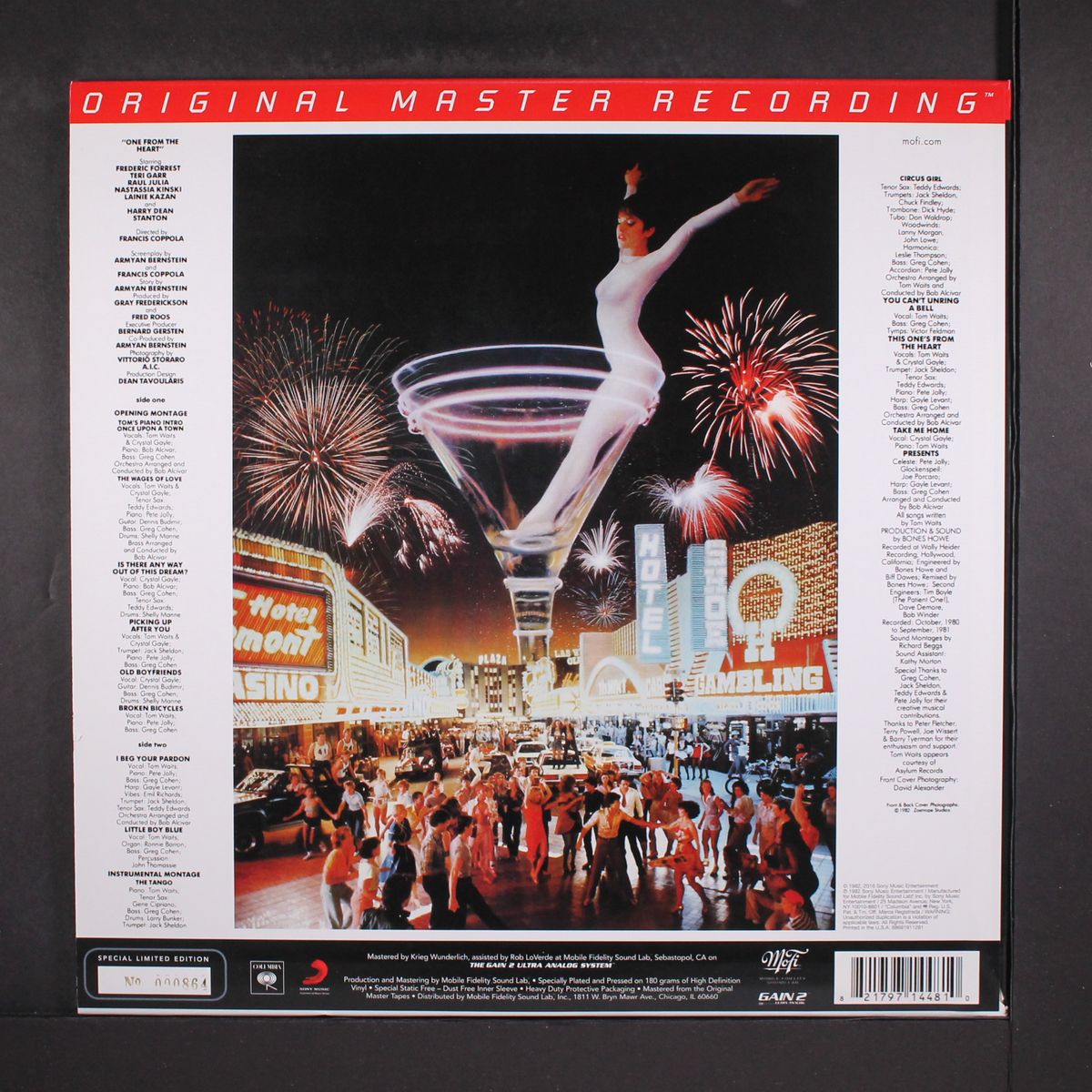 one from the heart soundtrack by TOM WAITS & CRYSTAL GAYLE