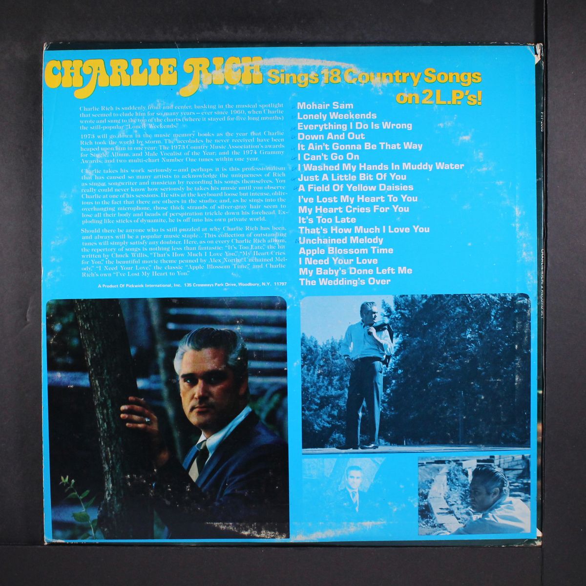 songs for beautiful girls / lonely weekends by CHARLIE RICH