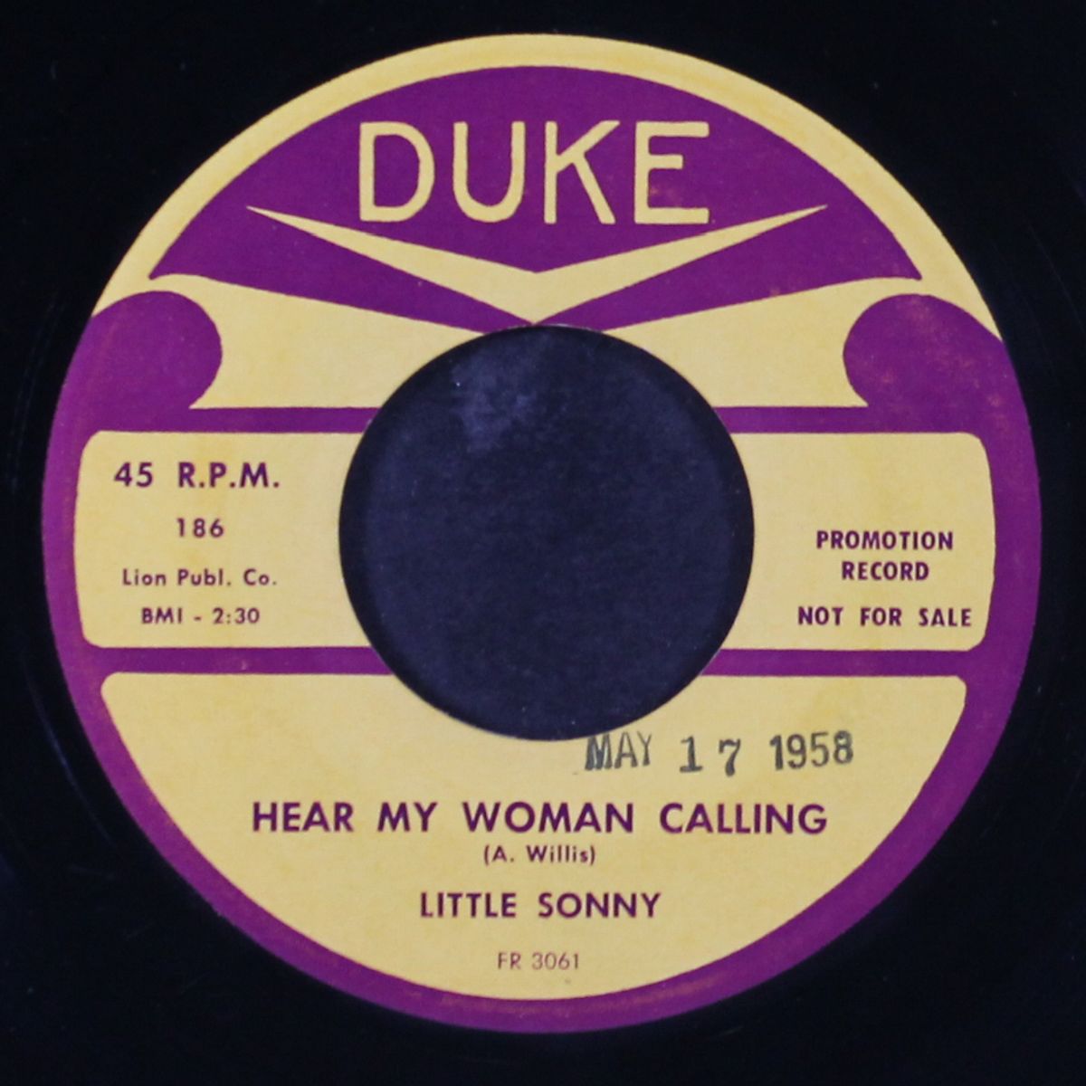 i gotta find my baby / hear my woman calling by LITTLE SONNY