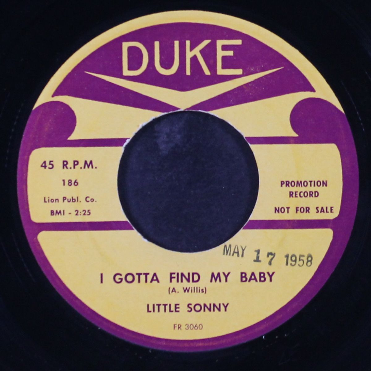 i gotta find my baby / hear my woman calling by LITTLE SONNY