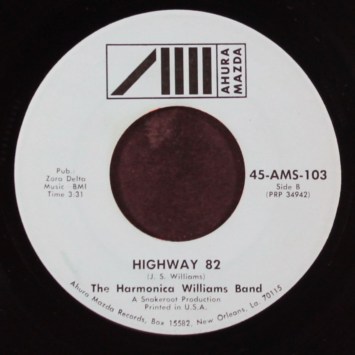 born dead / highway 82 by NEWTON GREER / HARMONICA WILLIAMS