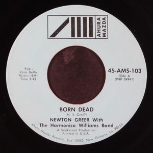NEWTON GREER / HARMONICA WILLIAMS