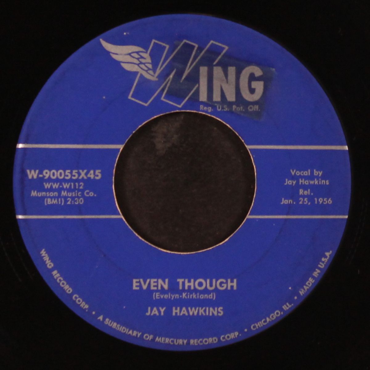 talk about me / even though by JAY HAWKINS