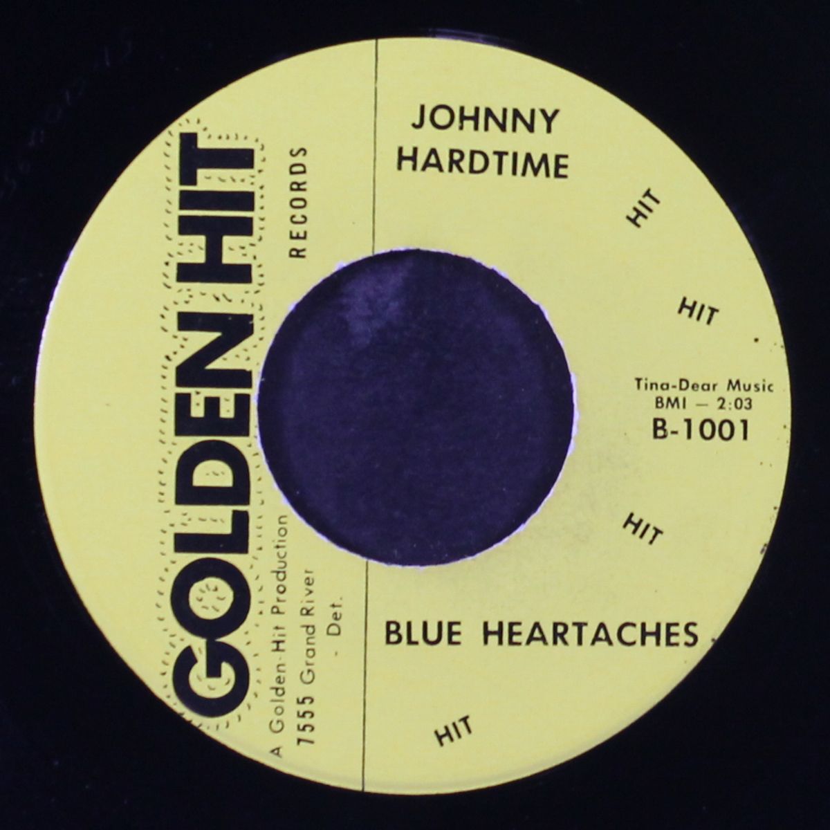 sad sad feeling / blue heartaches by JOHNNY HARDTIME
