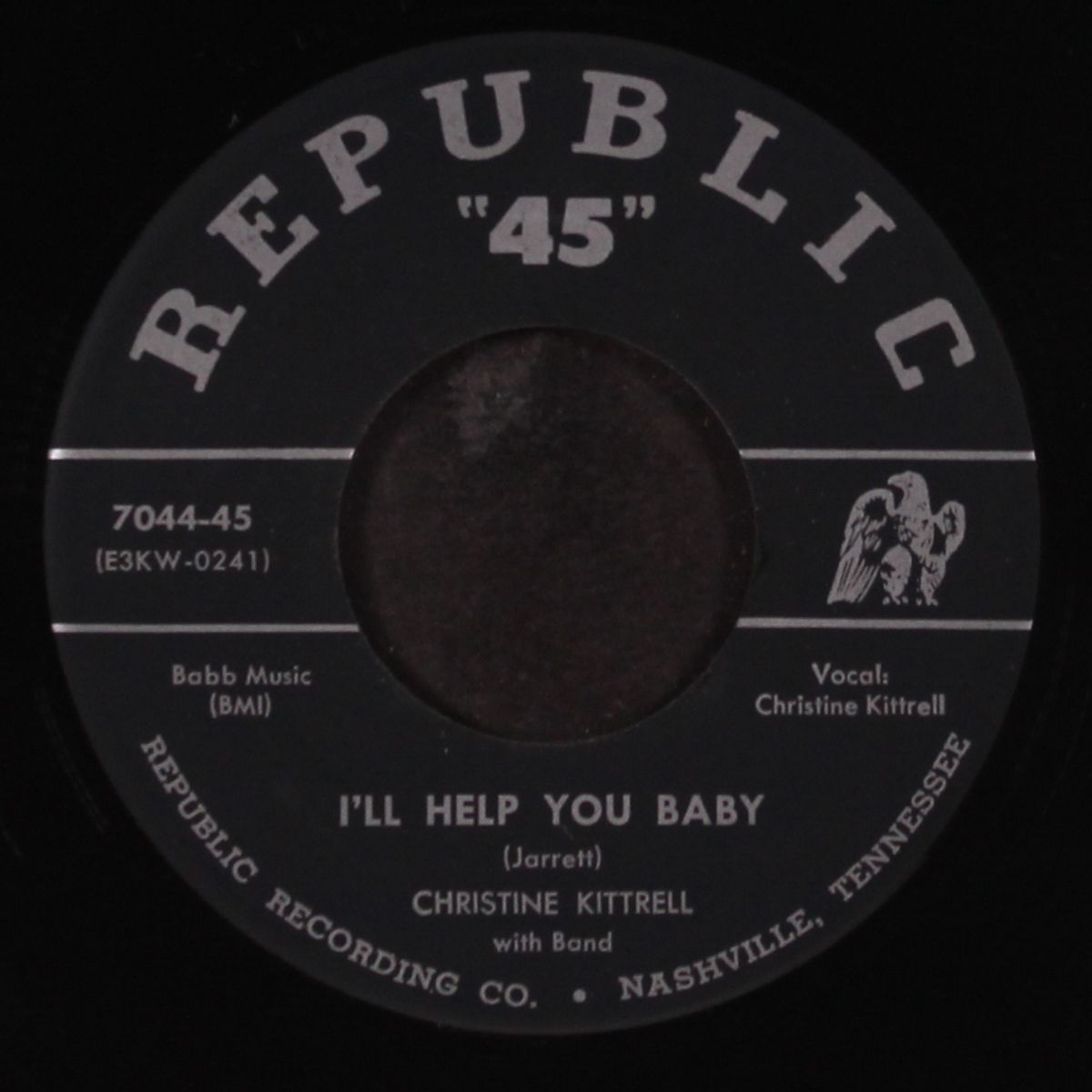 i'll help you baby / l & n special by CHRISTINE KITTRELL