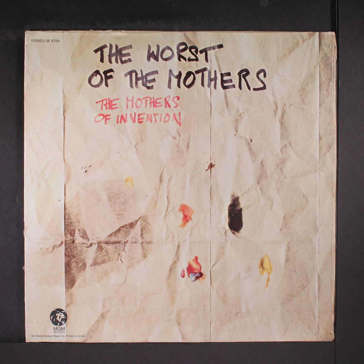 the worst of the mothers by MOTHERS OF INVENTION