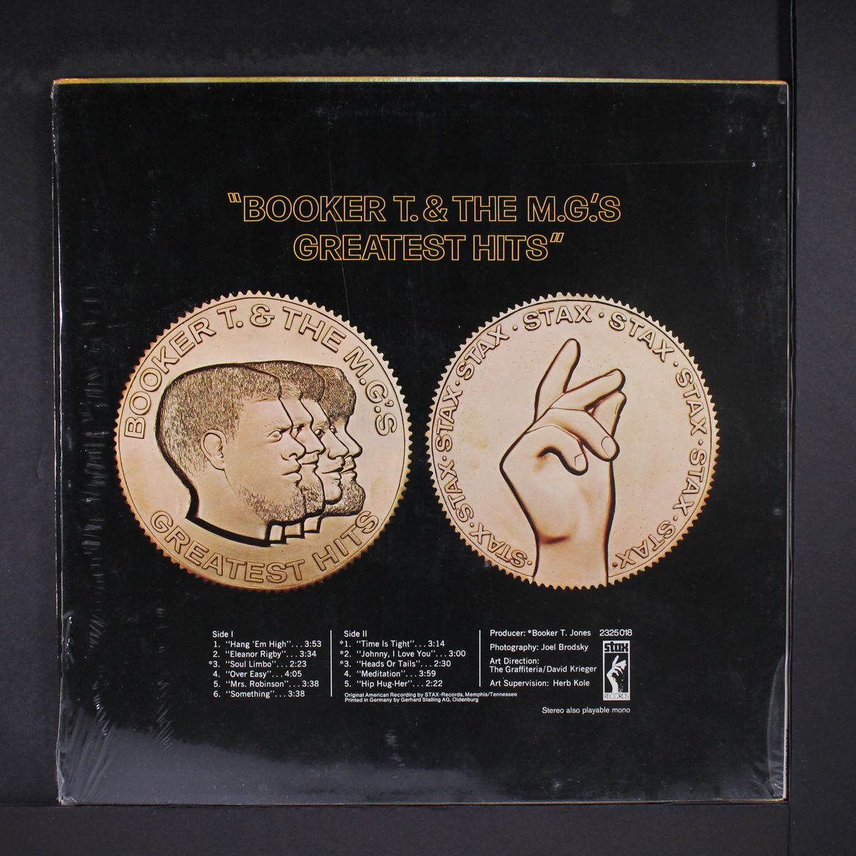 greatest hits by BOOKER T. & M.G.'S