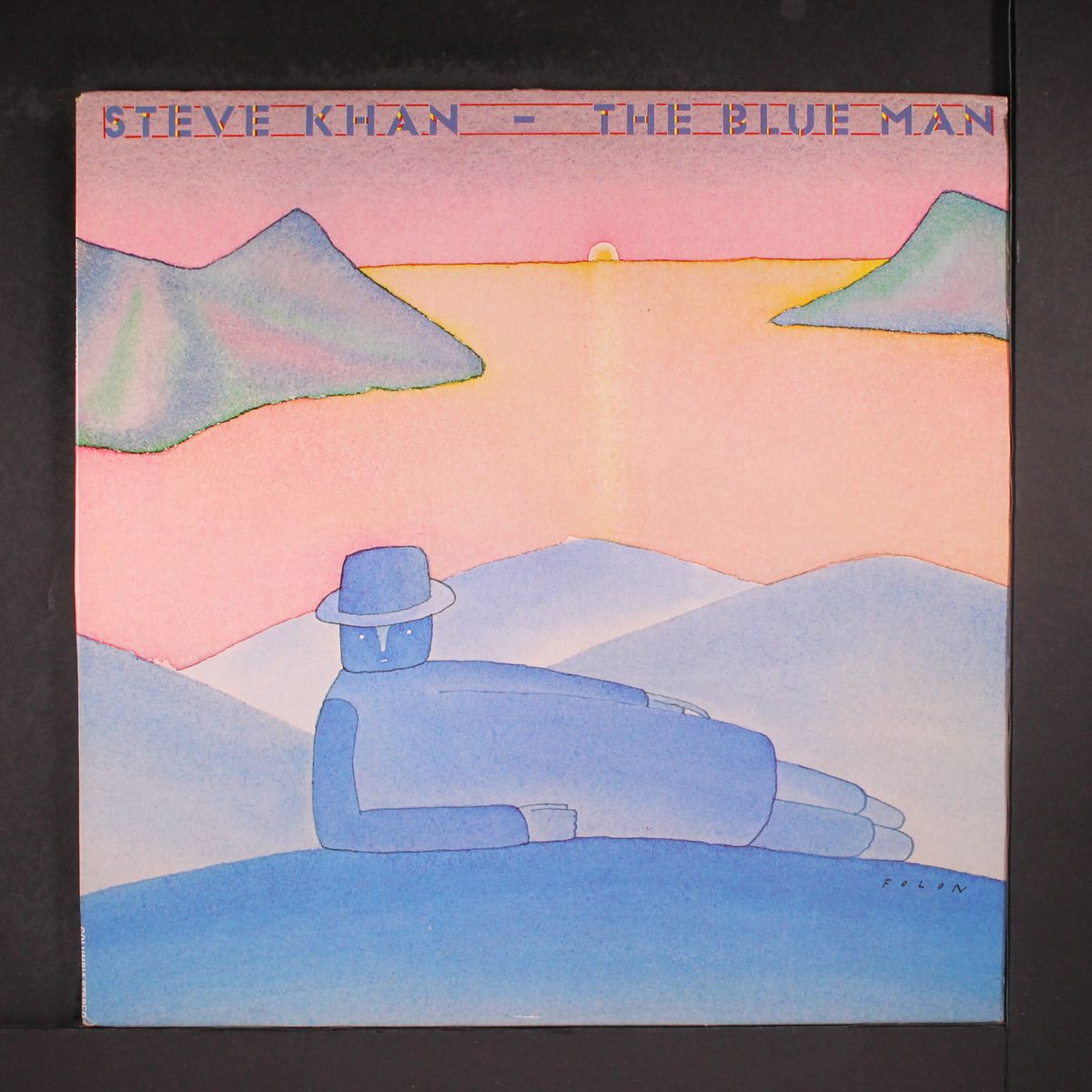 the blue man by STEVE KHAN