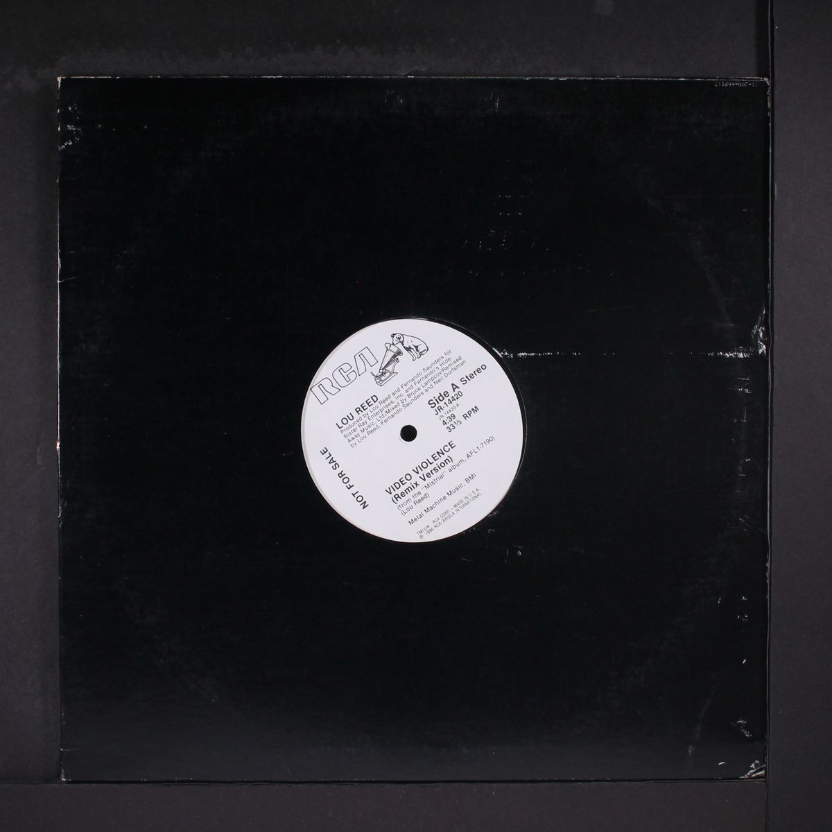 video violence (remix) / same by LOU REED