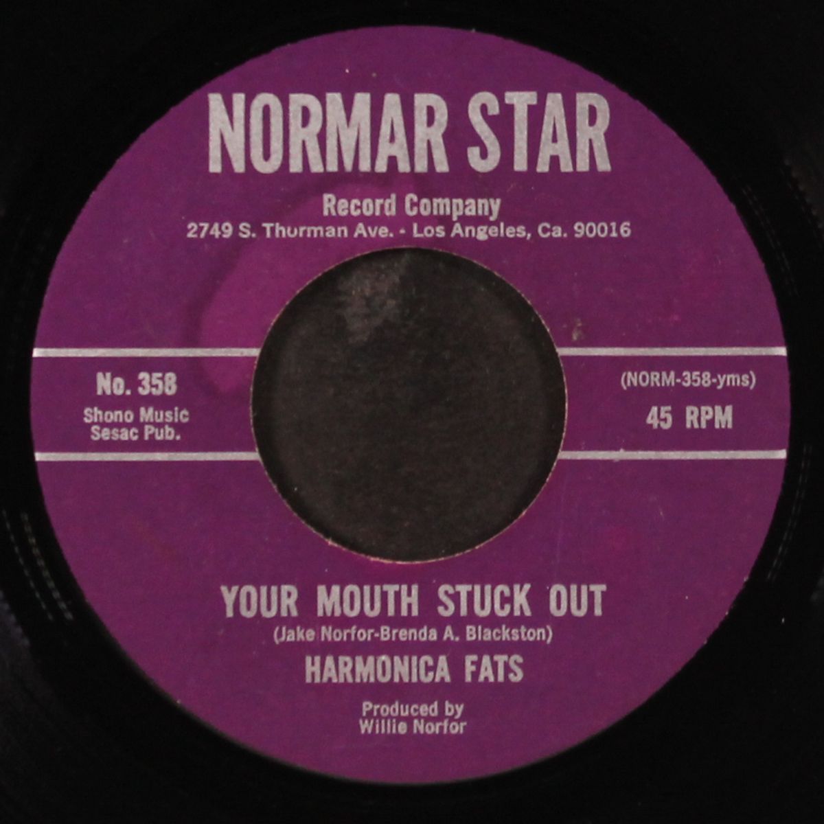 granny in the groove / your mouth stuck out by HARMONICA FATS