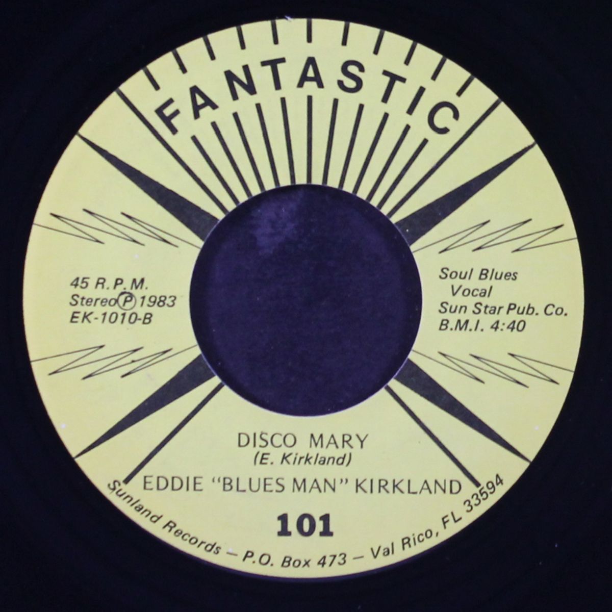 pickin' up the pieces by EDDIE 'BLUES MAN' KIRKLAND