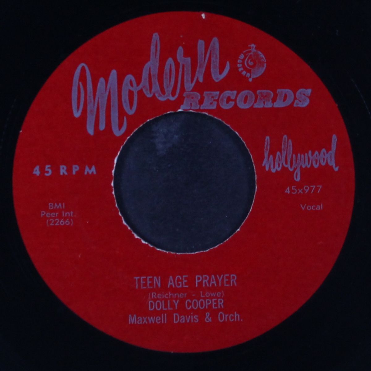 down so long / teen age prayer by DOLLY COOPER