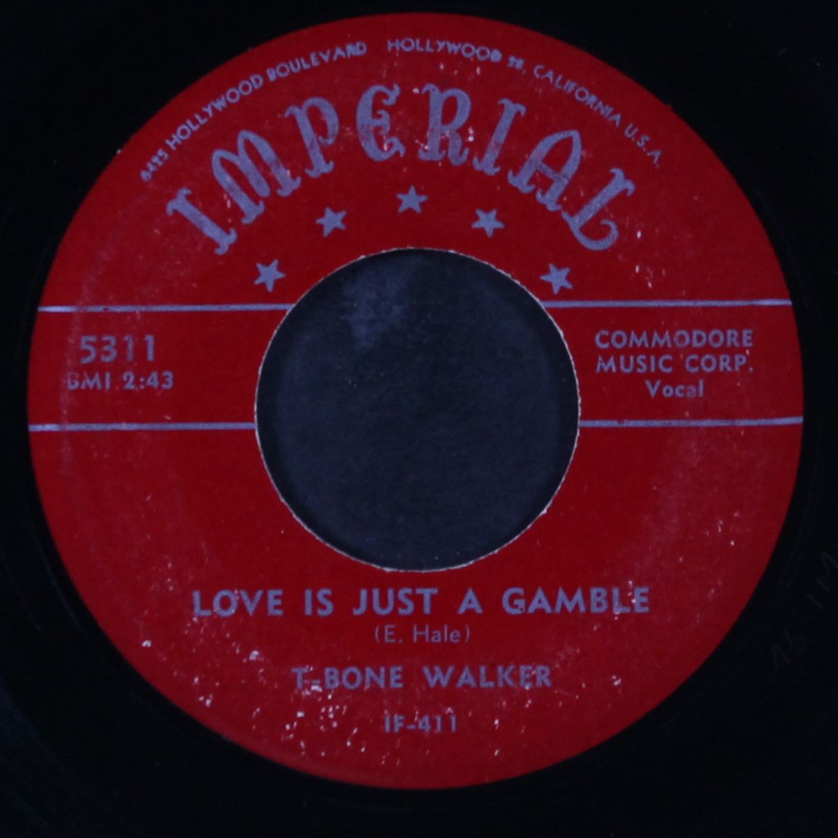 love is just a gamble / high society by T-BONE WALKER