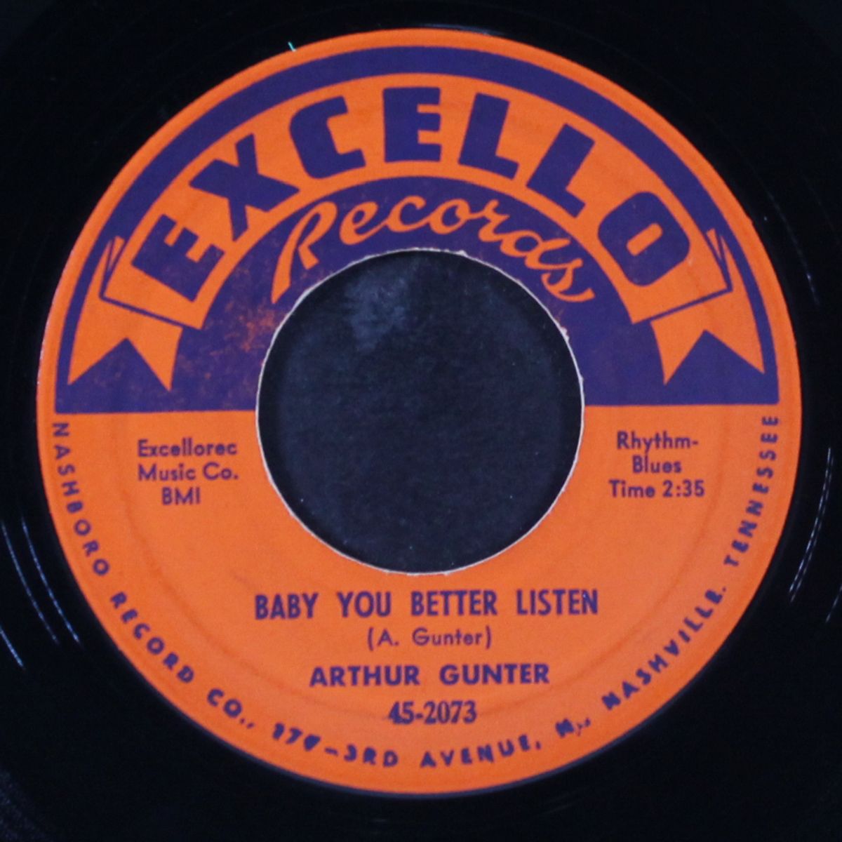 trouble with my baby / baby you better listen by ARTHUR GUNTER