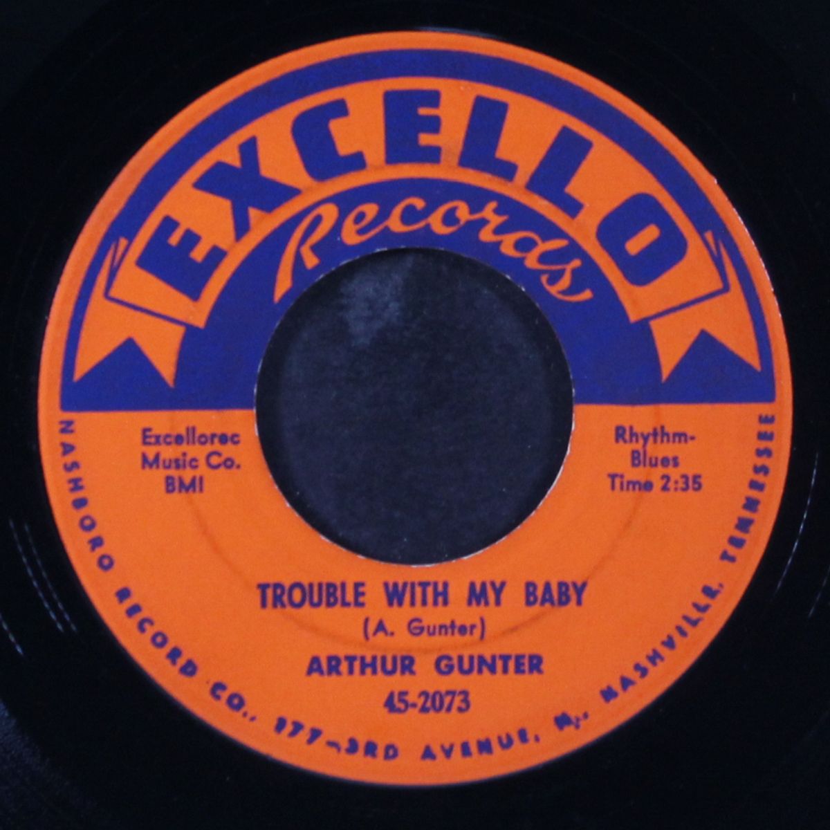 trouble with my baby / baby you better listen by ARTHUR GUNTER
