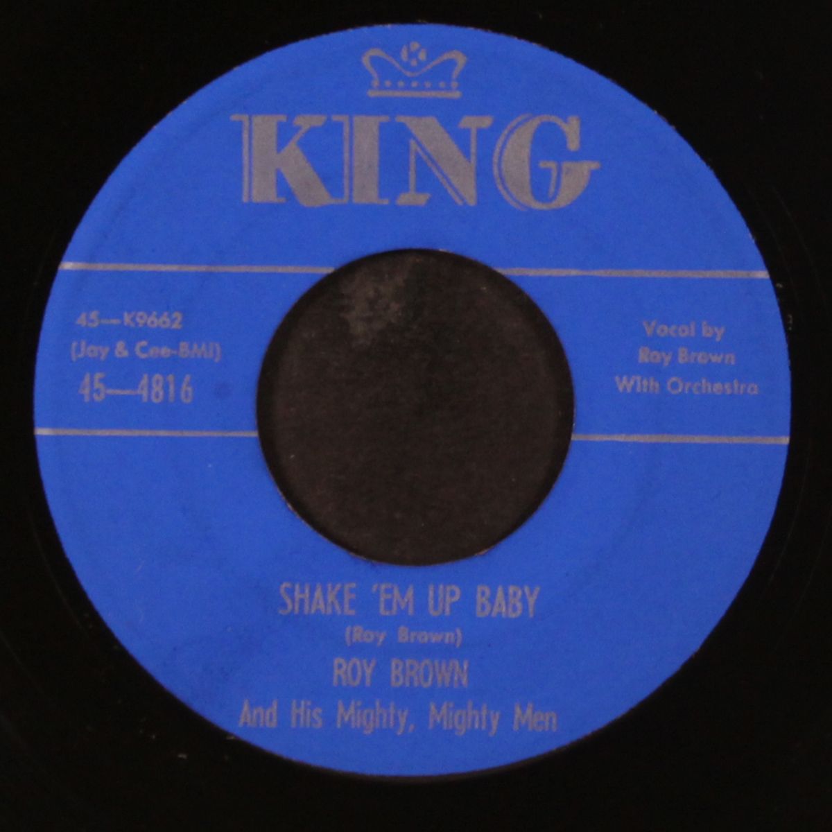 shake 'em up baby / letter to baby by ROY BROWN