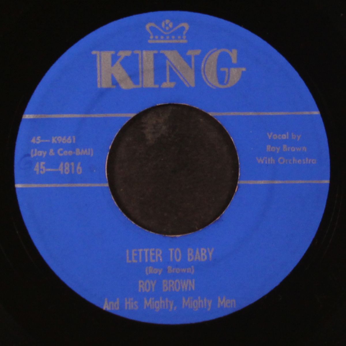 shake 'em up baby / letter to baby by ROY BROWN