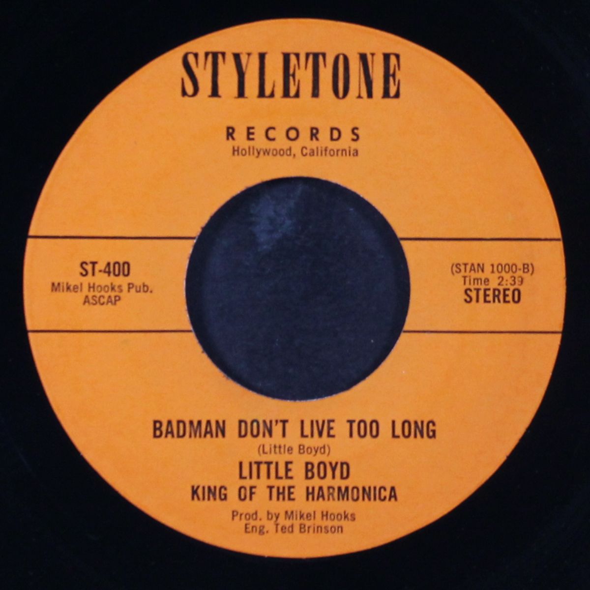 i've got my ticket / badman don't live too long by LITTLE BOYD