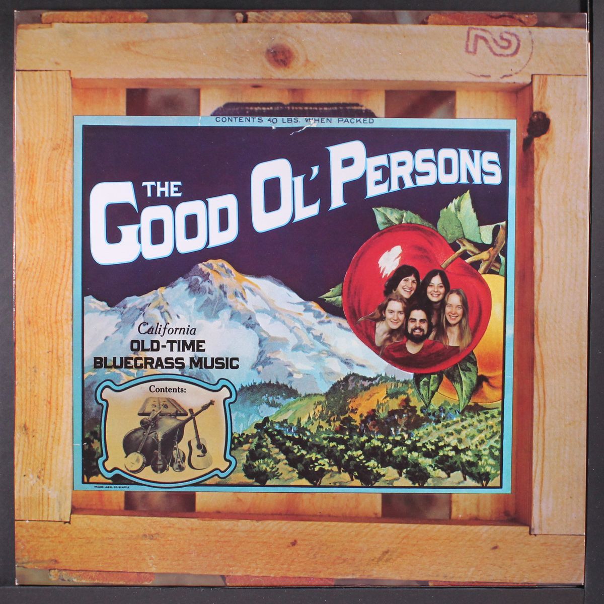 california old-time bluegrass music by GOOD OL' PERSONS