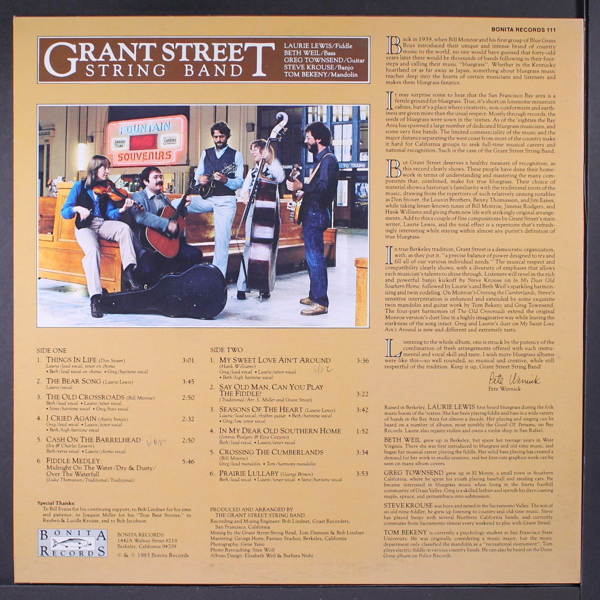 grant street string band by GRANT STREET STRING BAND