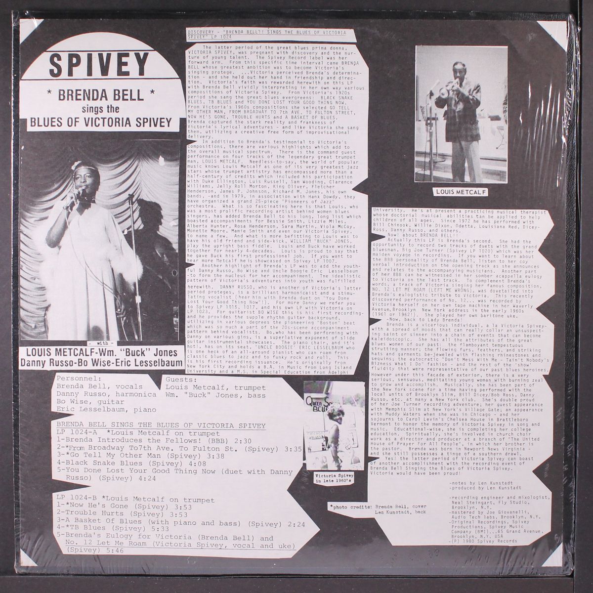 sings the blues of victoria spivey by BRENDA BELL